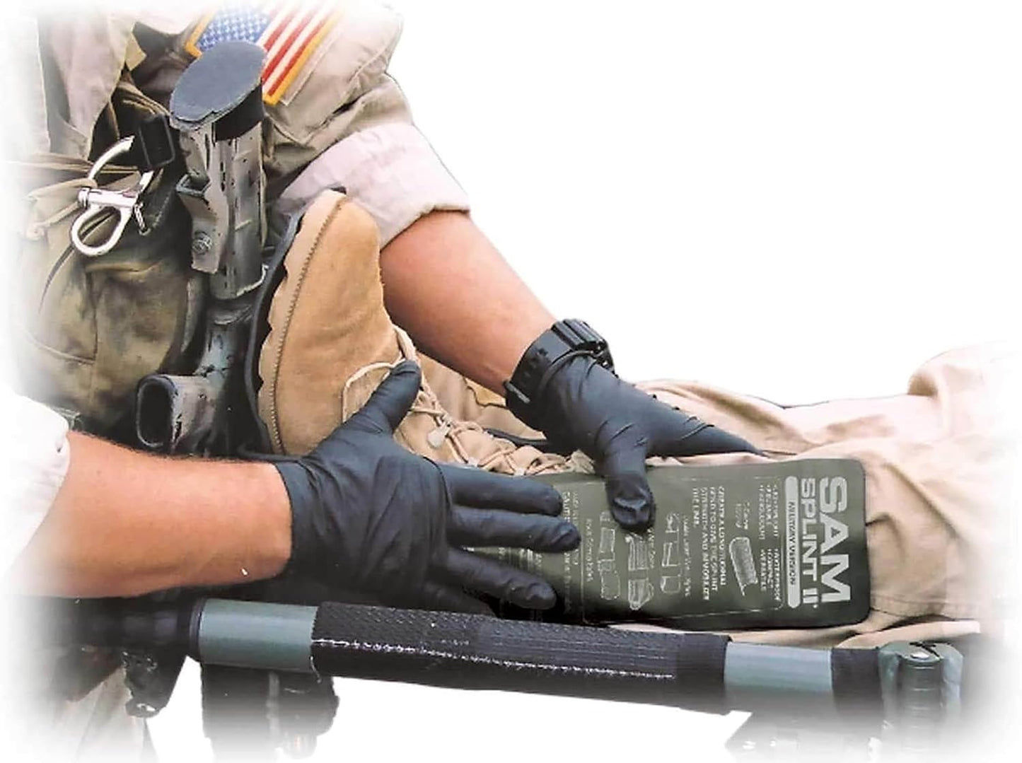 SAM Splint II compact rolled for storage