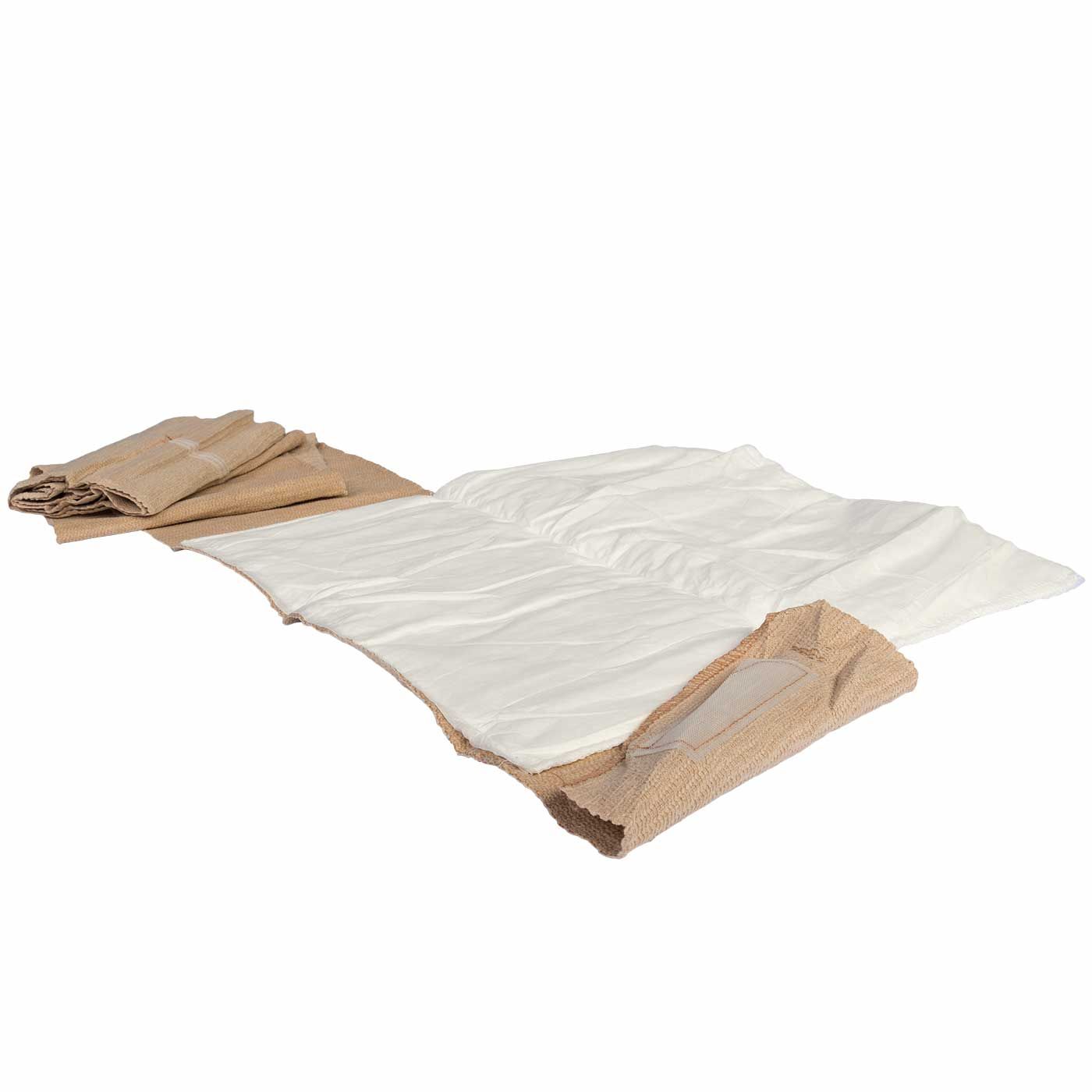 Abdominal/Stump Emergency Trauma Dressing Quick-Grip Roll Control tabs