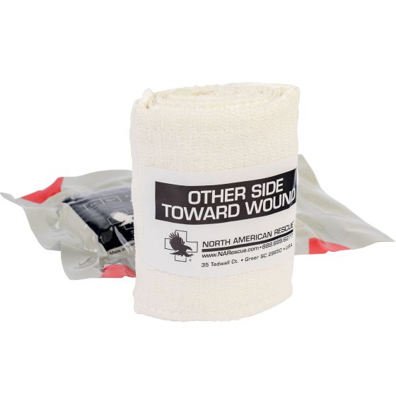 Emergency Trauma Dressing 4 inch Mini Responder packaging