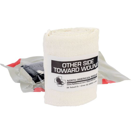 Emergency Trauma Dressing 4 inch Mini Responder packaging
