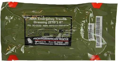 Emergency Trauma Dressing closure bar
