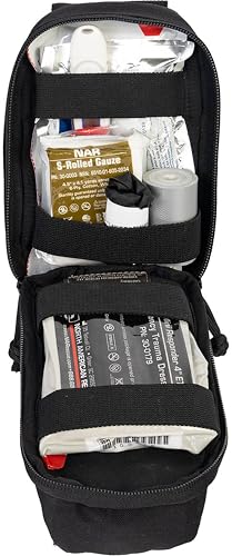 North American Rescue K-9 Handler ROO M-FAK First Aid Kit Black