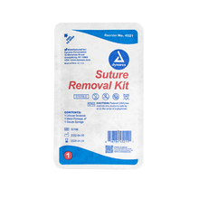 Load image into Gallery viewer, Suture Removal Sterile Kit gauze sponge and tray