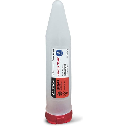 Sharps Shaft container closed