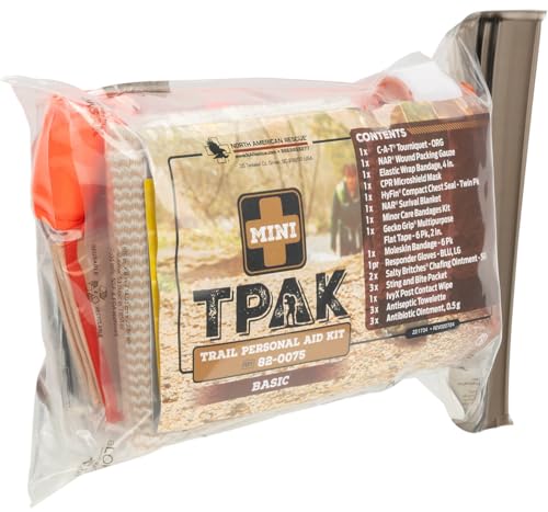 North American Rescue Mini TPAK Trail Personal First Aid Kit