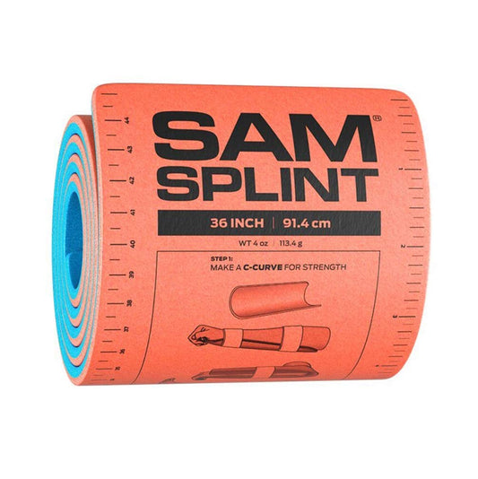 SAM Rolled Splint 36 inch rolled for storage