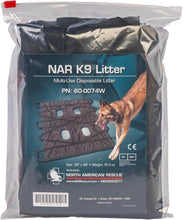 Load image into Gallery viewer, K-9 Litter from North American Rescue folded for cargo pocket