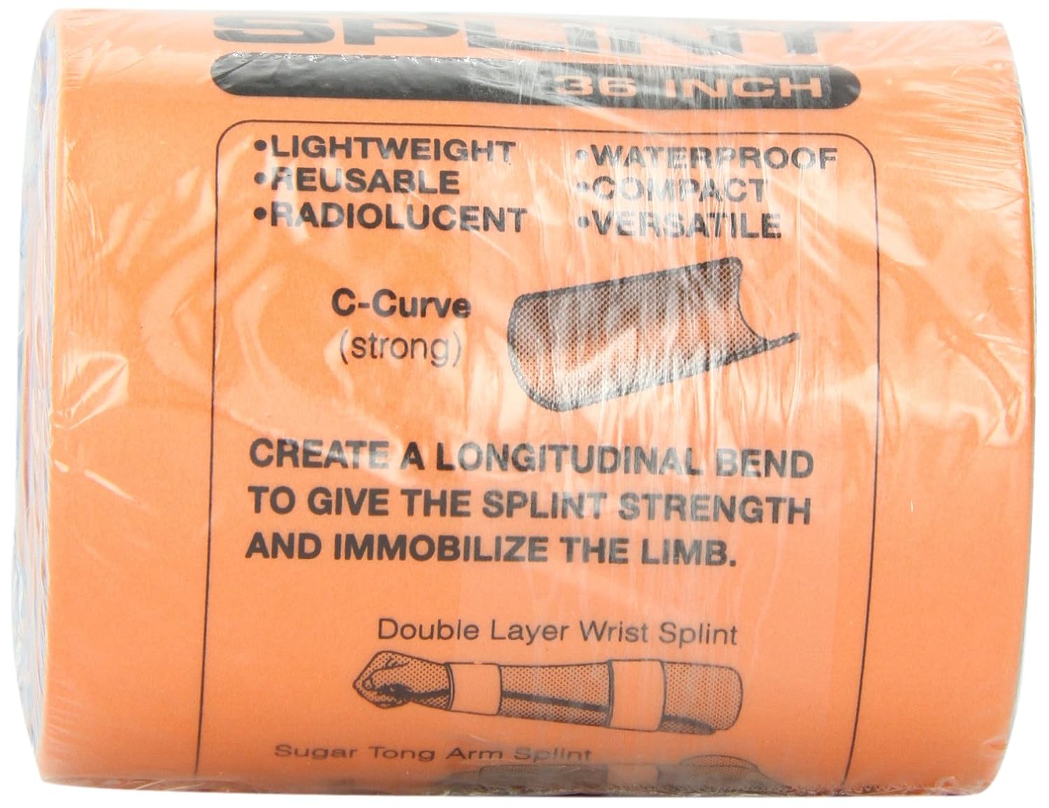 SAM Rolled Splint Orange/Blue color options