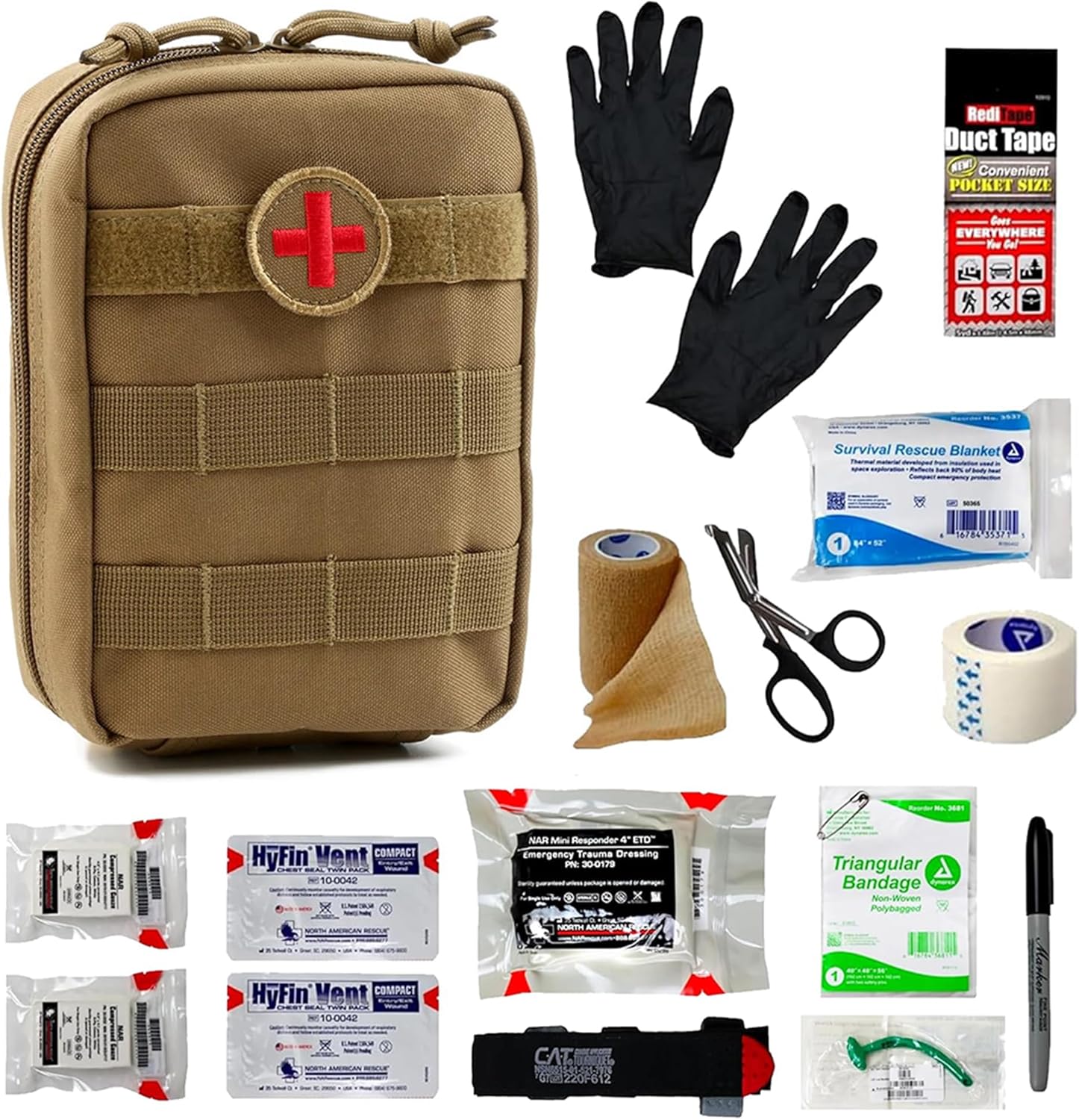 IFAK Trauma Kit with C-A-T Tourniquet