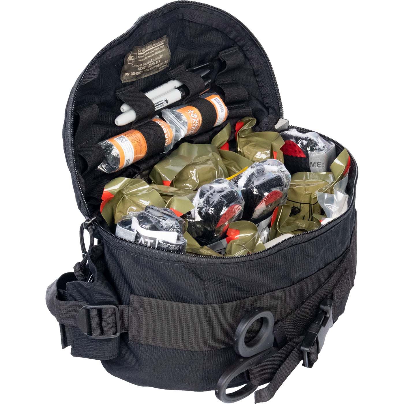 SRO Crisis Response Kit orange bag with reflective trim