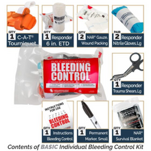 Load image into Gallery viewer, Public Access Bleeding Control Kit Orange C-A-T Tourniquet