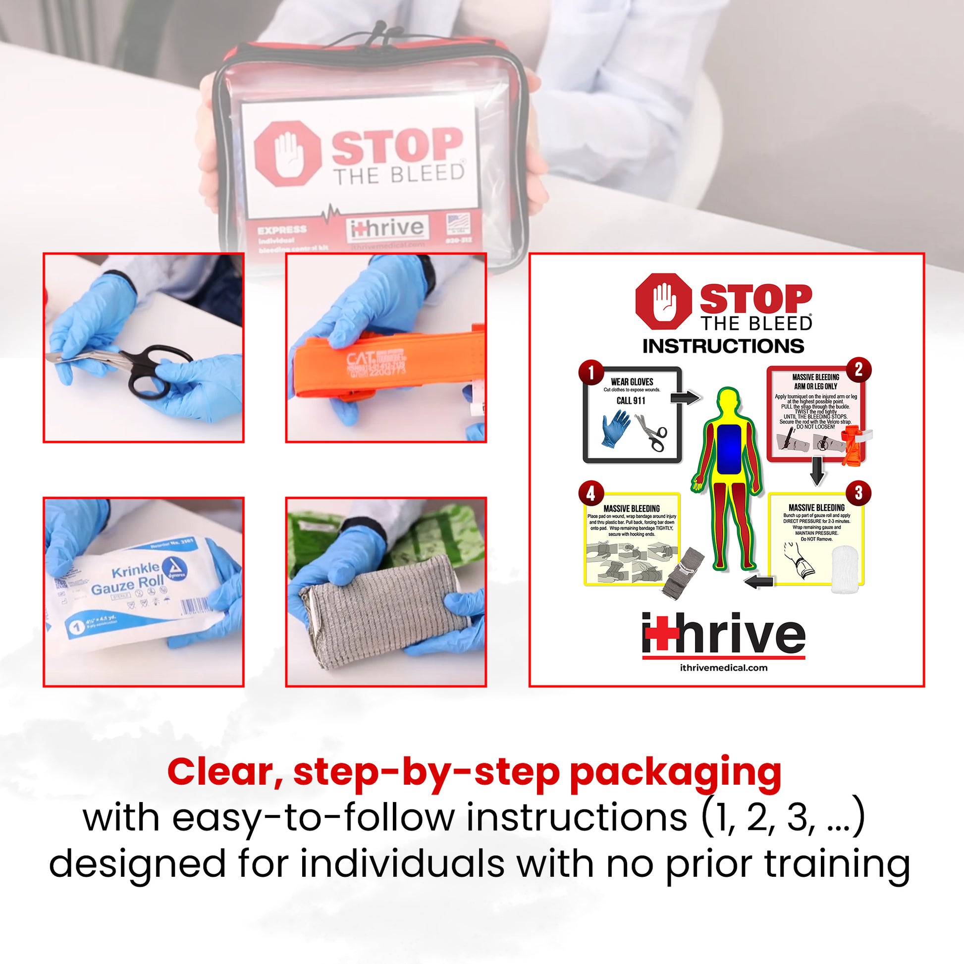 C-A-T Tourniquet included in the Express Bleeding Control Kit