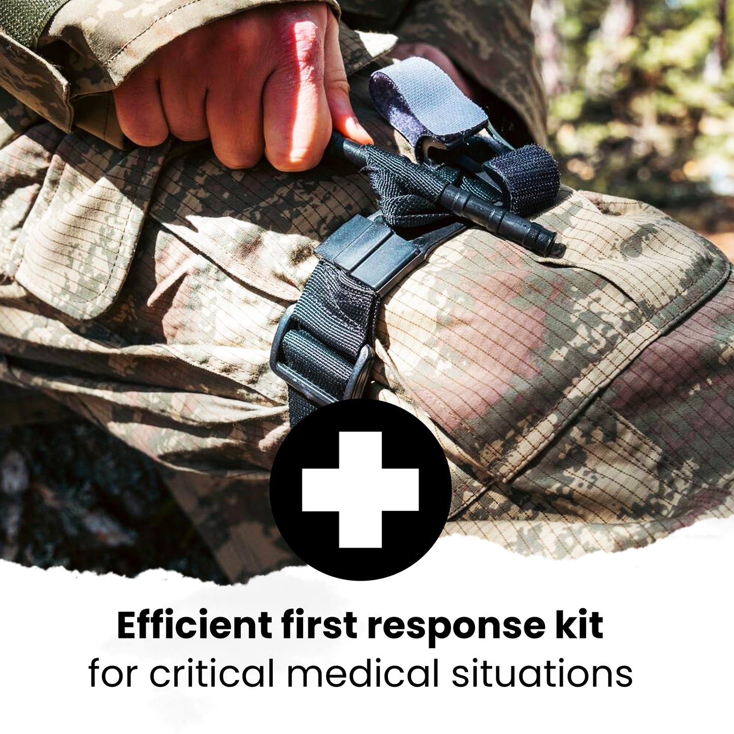 IFAK Triangular Bandage and emergency blanket