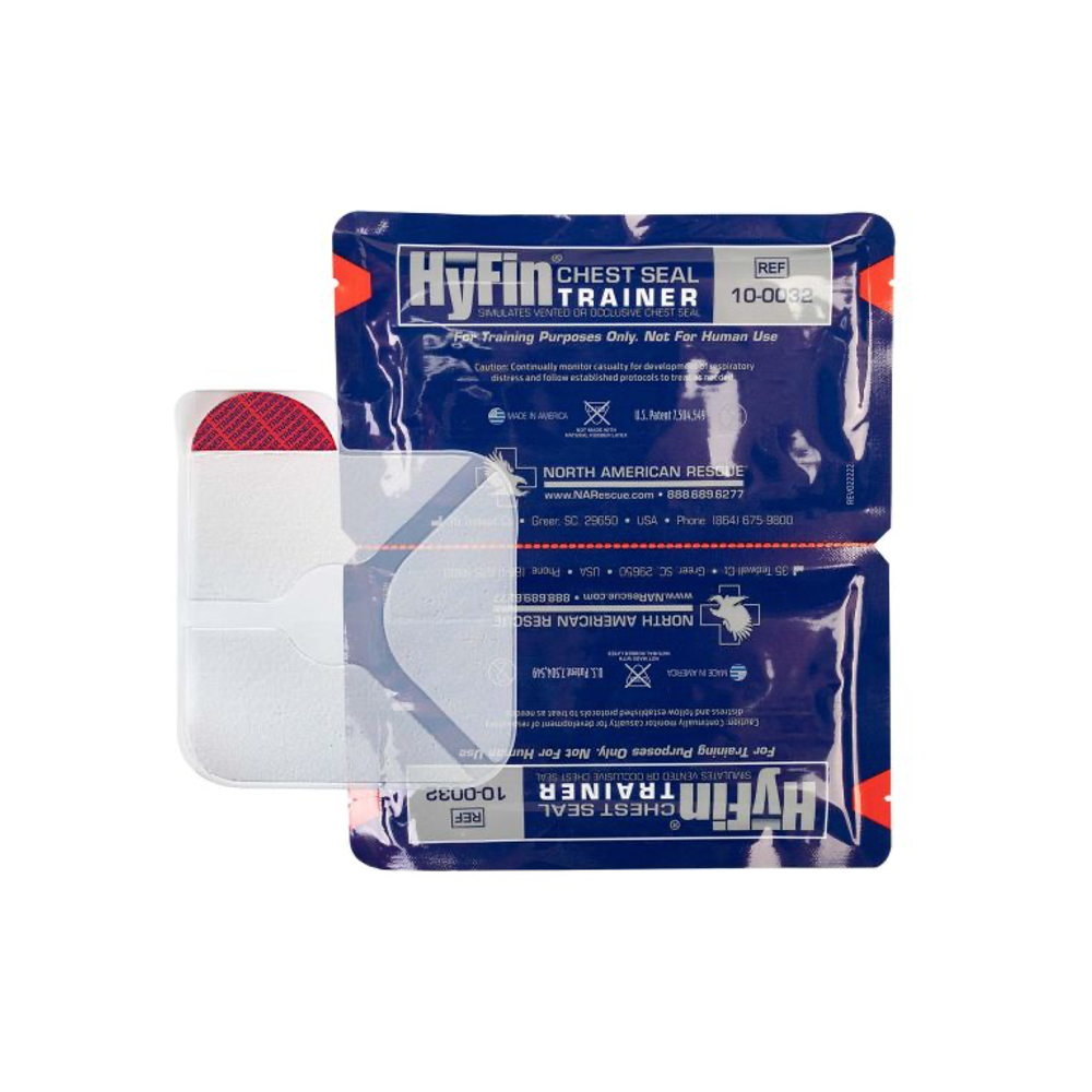 HyFin Chest Seal Trainer twin pack foil pouch