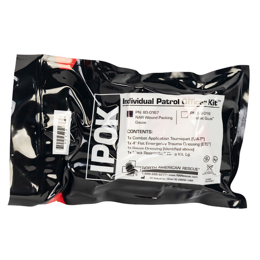 Individual Patrol Officer Kit vacuum-sealed packaging